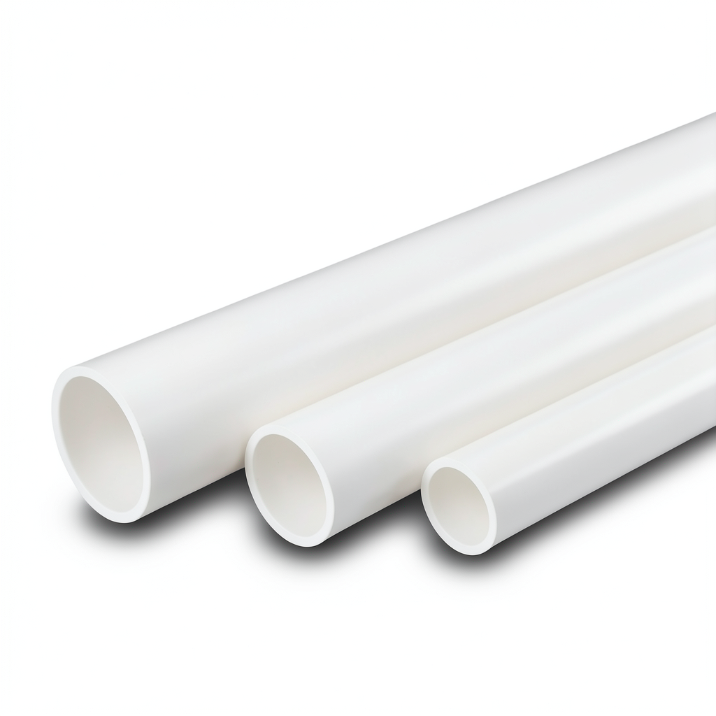 UPVC Pipes 3 inch Thickness 3.43 mm SDR 26 External Diameter 88.9 mm White