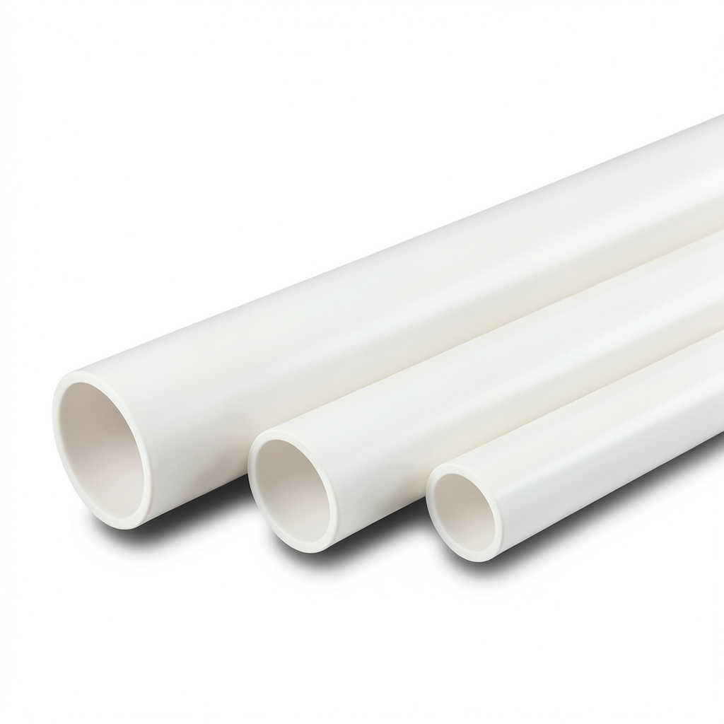 أنابيب UPVC مقاس 2 إنش سمك 3.55 مم SDR 17 لون أبيض