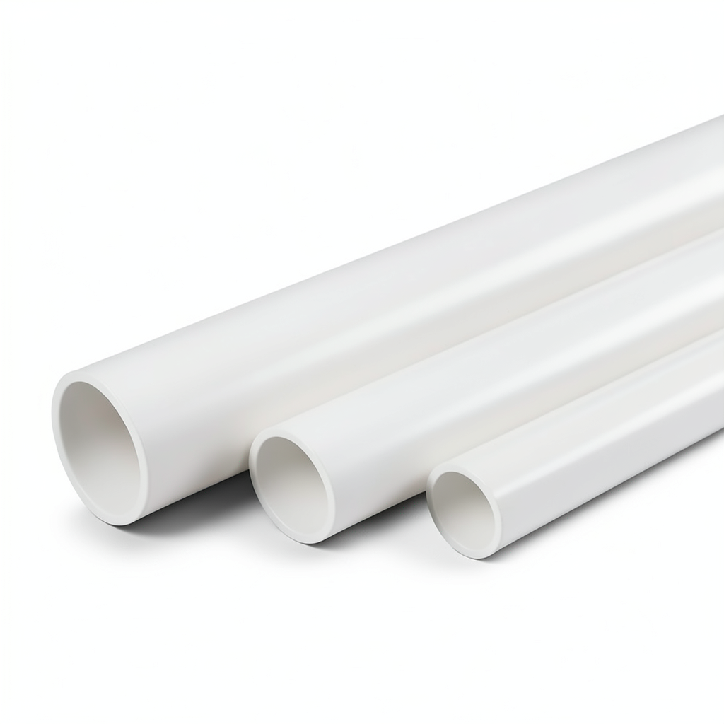 أنابيب UPVC مقاس 2 إنش سمك 3.55 مم SDR 17 لون أبيض