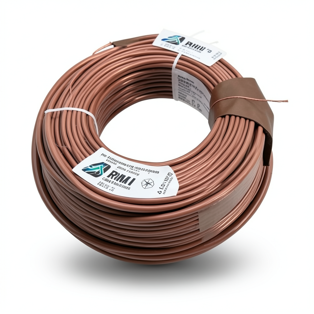 PVC Insulation Flexible Copper Electrical Wire 95mm2, 450/750 Volts, Brown | Riyadh Cables Group