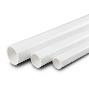 أنبوب UPVC مقاس 4 أنش سمك 4.39 مم SDR 26 القطر الخارجي 114.3 مم أبيض