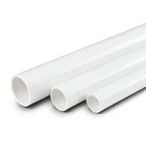 أنابيب UPVC سمك 4.29 مم SDR 17 مقاس 2.5 إنش لون أبيض