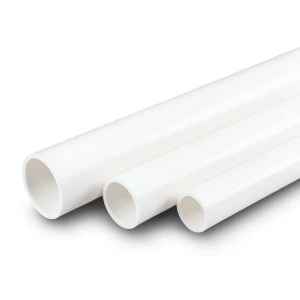 أنابيب UPVC مقاس 0.75 أنش سمك 1.52 مم SDR 26 قطر خارجي 26.67 مم أبيض