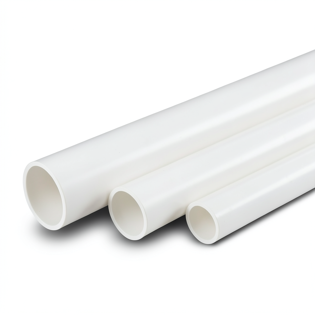 أنبوب UPVC مقاس 1 أنش سمك 1.6 مم SDR 21 قطر خارجي 33.4 مم أبيض