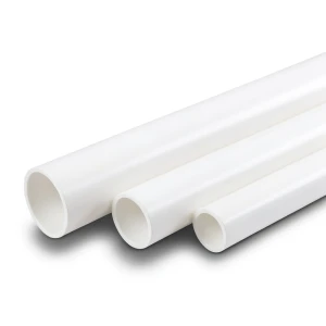 أنابيب UPVC مقاس 1.25 أنش سمك 2 مم SDR 21 القطر الخارجي 42.16 مم أبيض