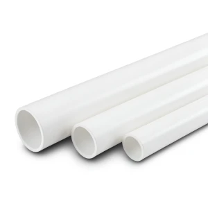 أنابيب UPVC سمك 2.28 مم SDR 21 القطر الخارجي 48.26 مم أبيض