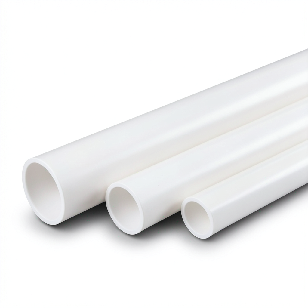 أنابيب UPVC سمك 2.87 مم SDR 21 القطر الخارجي 60.32 مم أبيض