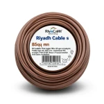 سلك نحاس شعر معزول PVC، مقاس 185 mm2، 450/750 فولت، بني | مجموعة كابلات الرياض
