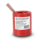 سلك كهربائي نحاس مجدول 3/0 AWG، عازل PVC 105°C، أحمر، 600 فولت، 500 قدم | شركة كابلات الشرقية للصناعة