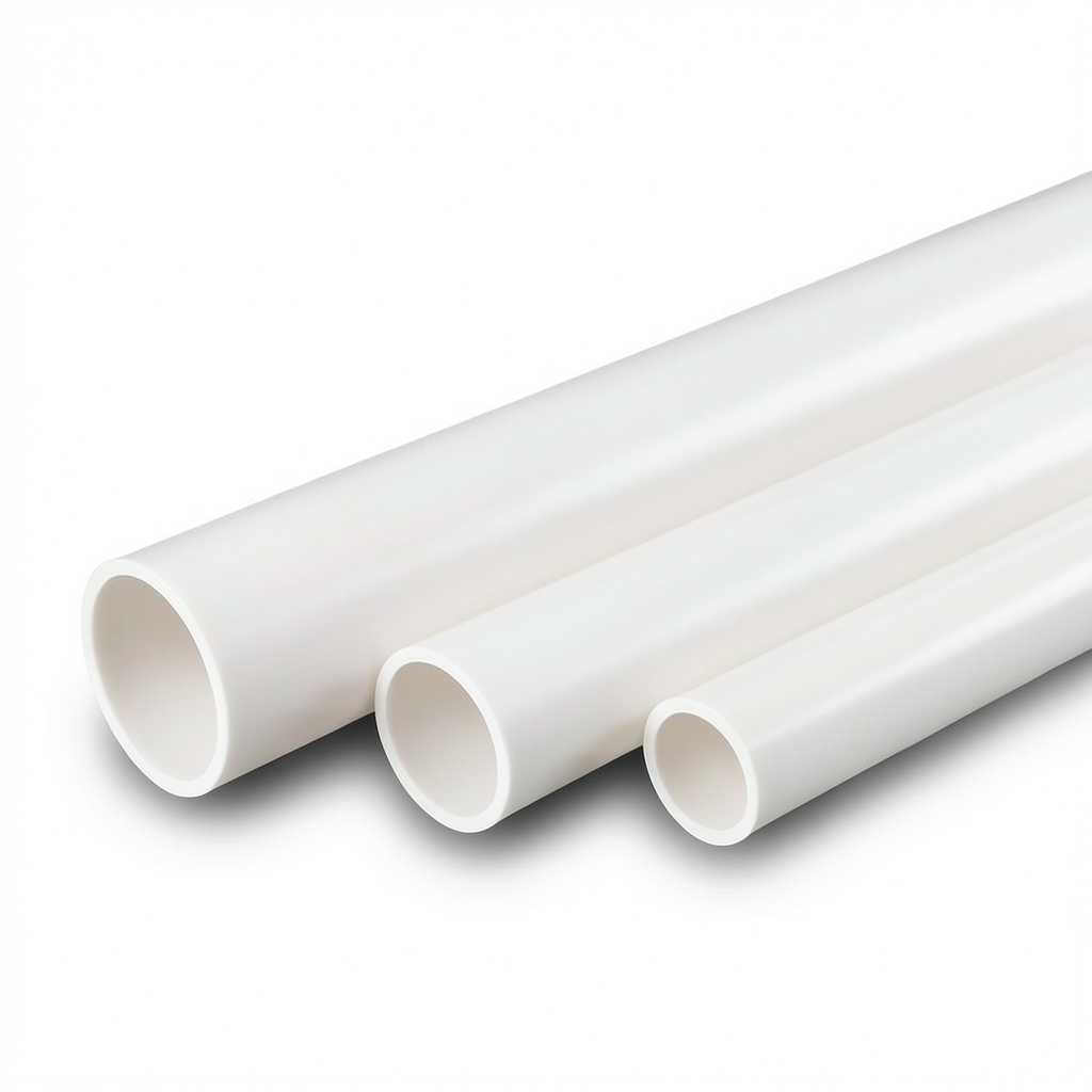 مواسير UPVC مقاس 3.5 إنش سمك 4.83 مم SDR 21 لون أبيض