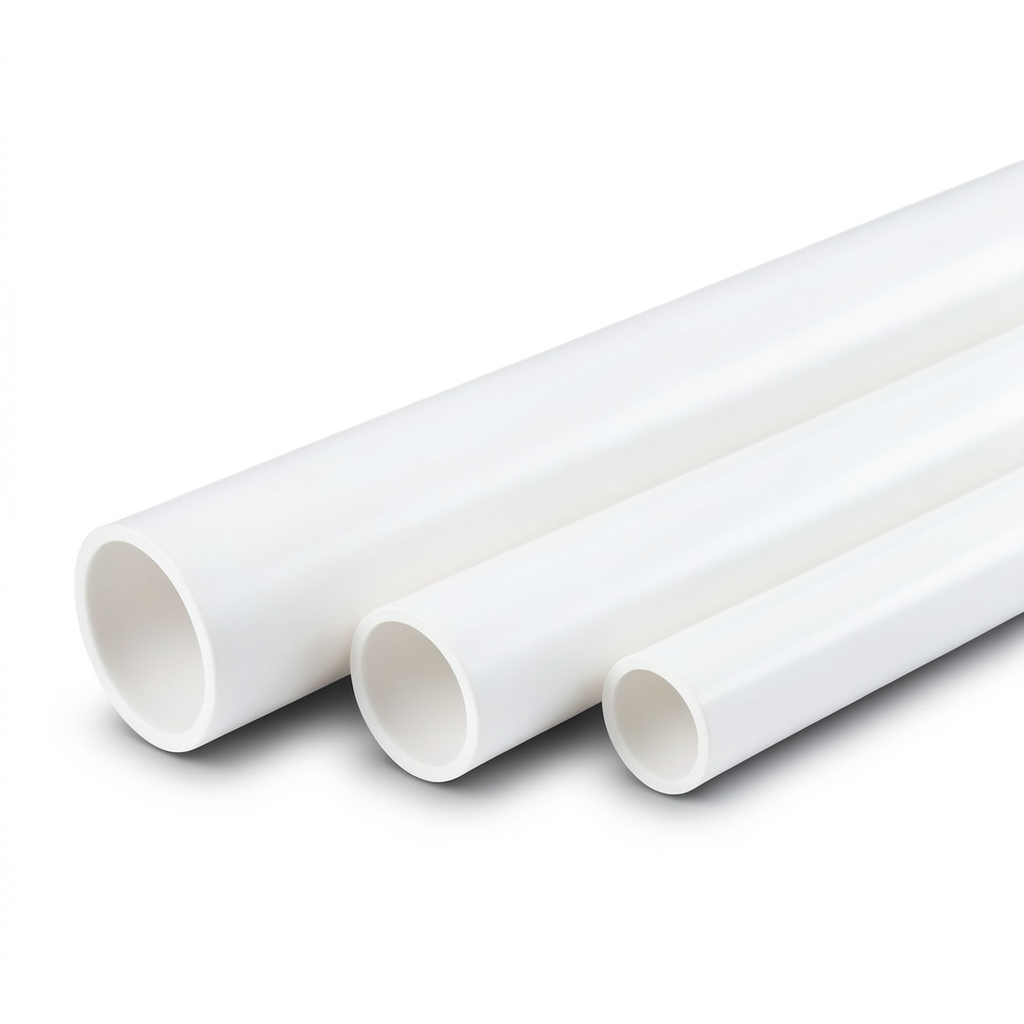 مواسير UPVC مقاس 3.5 إنش سمك 4.83 مم SDR 21 لون أبيض