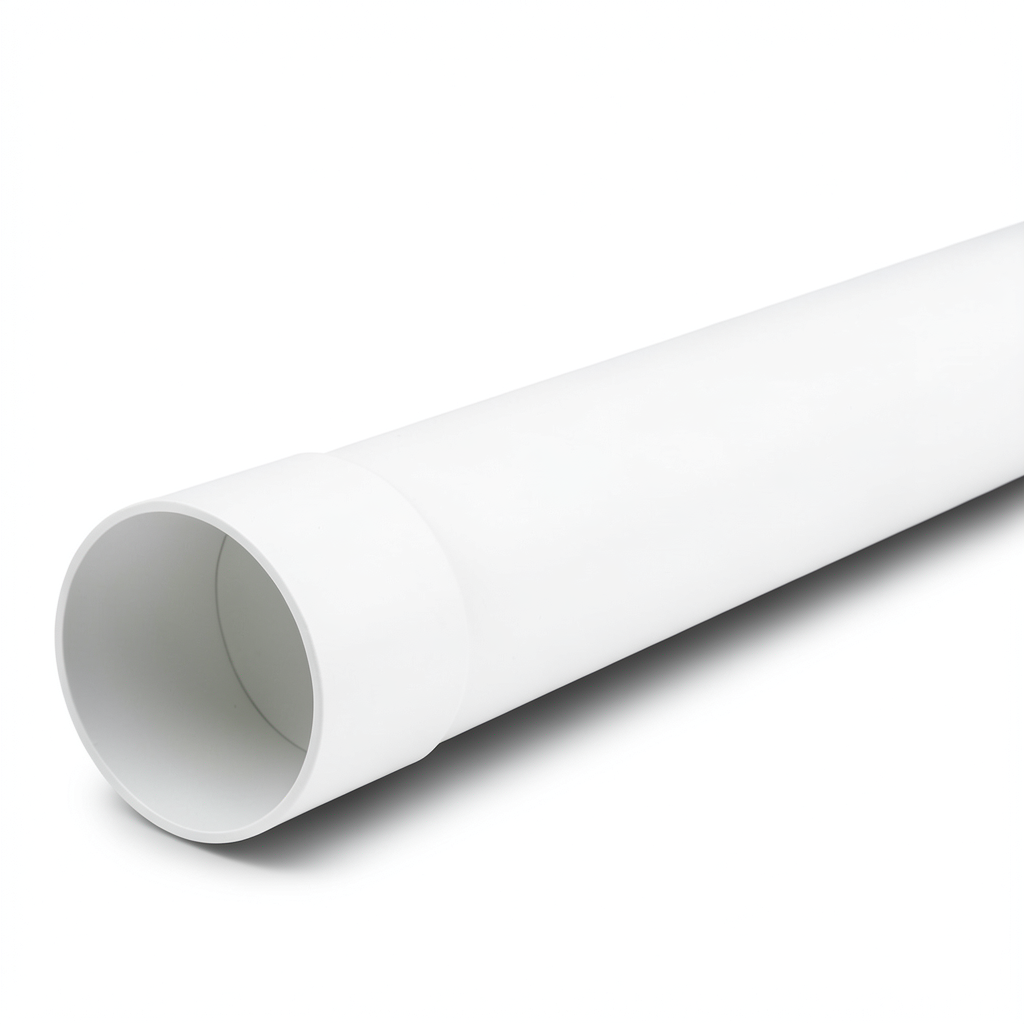 UPVC Pipe PN 10 Bar Size 225 mm Thickness 12.1 mm White Color
