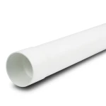 أنابيب UPVC كلاس 5 مقاس 50 mm سماكة 4.3 mm لون أبيض