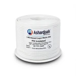 سلك كهرباء امريكي 12 AWG نحاس مجدول PVC عزل 105°C أبيض 600 فولت 2500 قدم | شركة كابلات الشرقية للصناعة