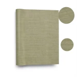 Italian Wooden Wallpaper 10m x 0.73m Olive Beige, Model 45114