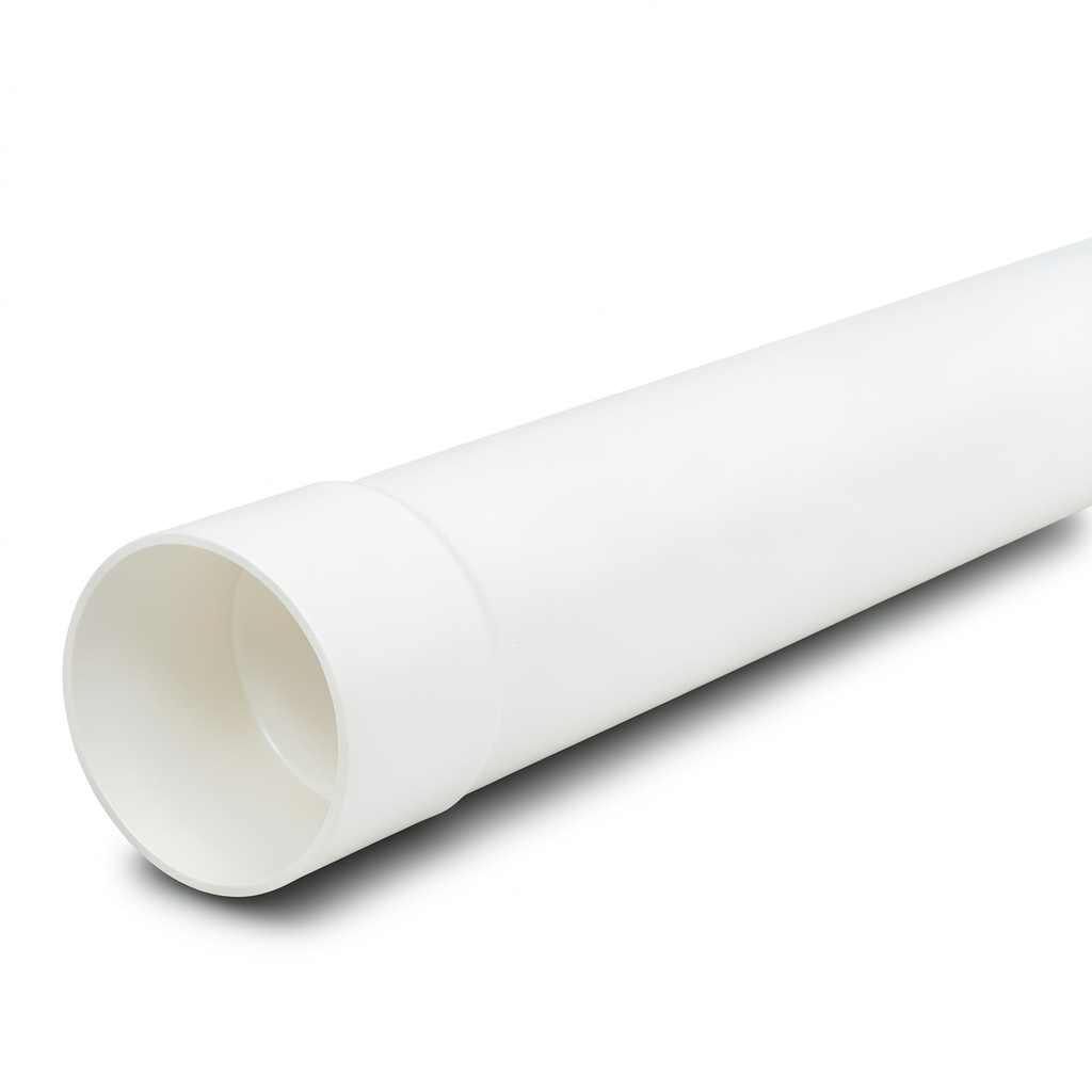 UPVC Pipe PN 16 Bar Size 140 mm Thickness 11.0 mm White Color