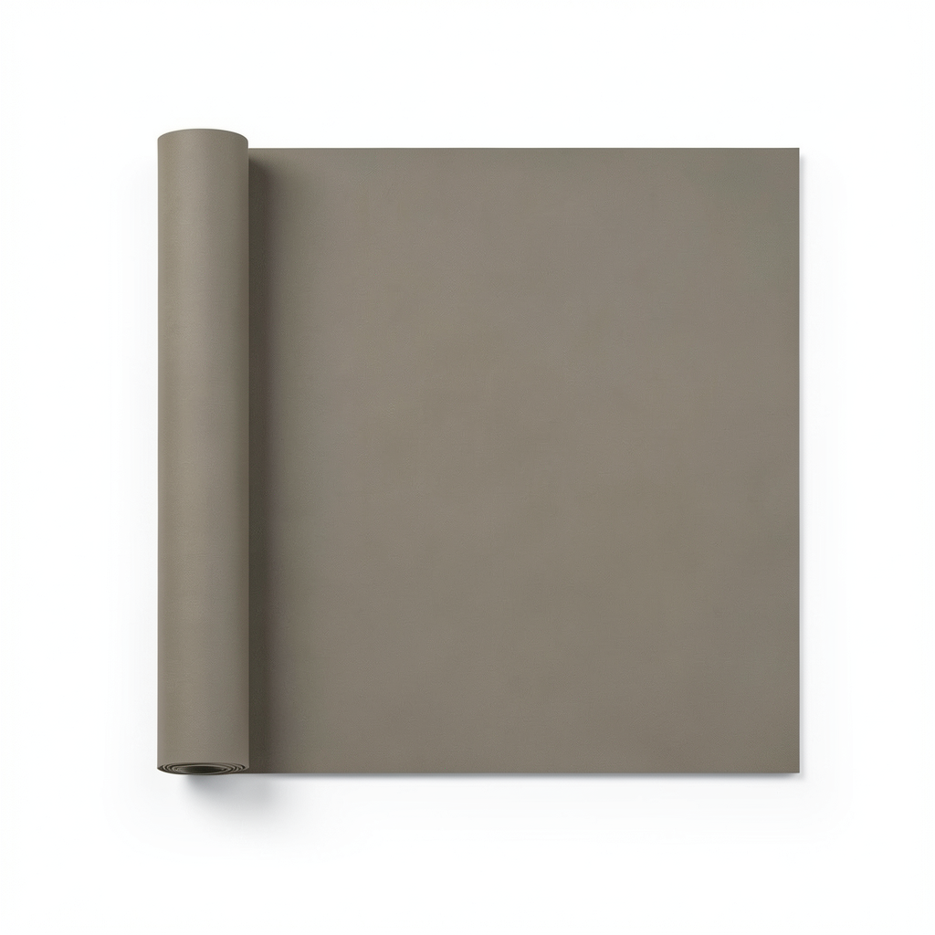 Wall Decoration Plain Design 10 m x 0.53m Dark Beige