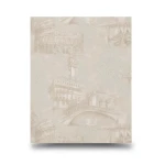 Italian Wallpaper Modern Design Beige Color, Size 10mx1.06m, Model 81705