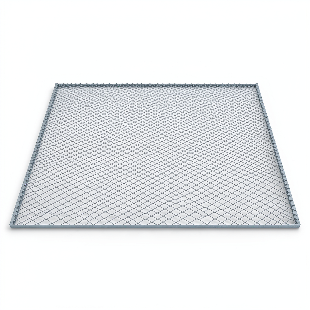 Galvanized Steel Expanded Metal Mesh Thickness 2 mm Width 1.22 m Length 3 m