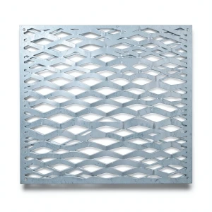 Galvanized Steel Expanded Metal Mesh Thickness 2 mm Width 1.22 M Length 4 meter