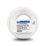 سلك امريكي نحاس مجدول 2 AWG معزول PVC 105°C أبيض، 600 فولت، 500 قدم | شركة كابلات الشرقية للصناعة