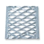 Galvanized Steel Expanded Metal Mesh Thickness 2 mm Width 1.22 M Length 5 M