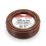 سلك نحاس شعر معزول PVC، مقاس 120 مم2، 450/750 فولت، بني | مجموعة كابلات الرياض