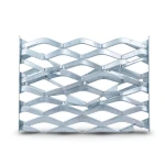 Galvanized Steel Expanded Metal Mesh Thickness 2 mm Width 1.22 M Length 4 meter