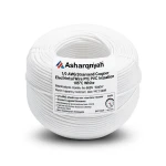 1/0 AWG Stranded Copper Electrical Wire PVC Insulation 105°C White 600V 500ft | Asharqiyah Cables Company for Industry