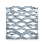 Galvanized Steel Expanded Metal Mesh Thickness 2 mm Width 1.22 M Length 5 M