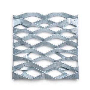 Galvanized Steel Expanded Metal Mesh Thickness 2 mm Width 1.22 M Length 5 M