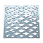 Galvanized Steel Expanded Metal Mesh Thickness 2.3 mm Width 1.22 M Length 2 M