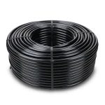 HDPE Coil Pipe Nominal Pressure 20 Bar PE 100, 20 mm OD, 2.3 mm Thickness, Black