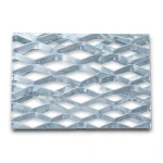 Galvanized Steel Expanded Metal Mesh Thickness 2.3 mm Width 1.22 m Length 4 m