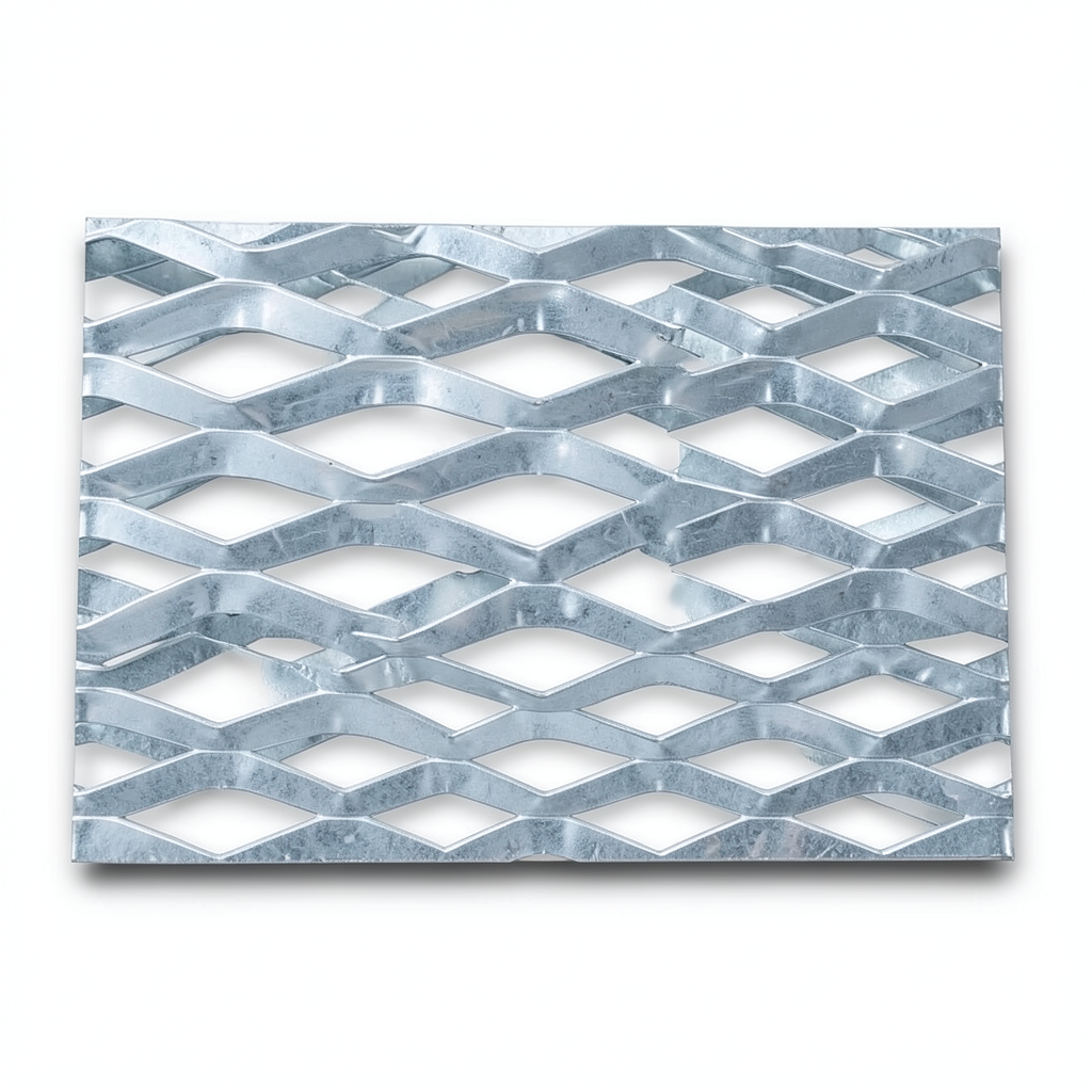 Galvanized Steel Expanded Metal Mesh Thickness 2.3 mm Width 1.22 m Length 4 m