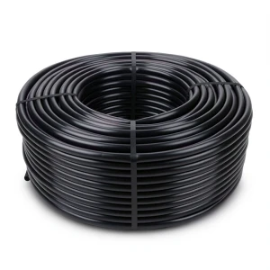 HDPE Coil Pipe Pressure 20 Bar PE 100 Outside Diameter 25 mm SDR 9 Thickness 2.8 mm Black