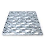 Galvanized Steel Expanded Metal Mesh Thickness 2.3 mm Width 1.22 M Length 2 M