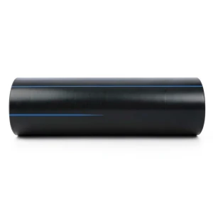 مواسير HDPE ضغط اسمي 6.3 بار PE 100 قطر خارجي 800 مم سمك 30.6 مم SDR 26 لون أسود