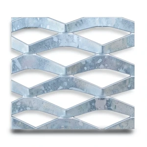 Galvanized Steel Expanded Metal Mesh Mazyoon Thickness 2.3 mm Width 1.22 m Length 3 m