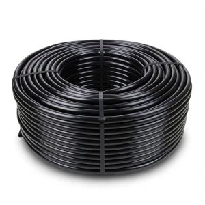 لفة بلاستيك HDPE ضغط 16 بار PE 100، قطر خارجي 50 ملم SDR 33، لون أسود
