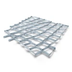 Galvanized Steel Expanded Metal Mesh Thickness 2.3 mm Width 1.22 m Length 4 m