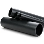 HDPE Plastic Pipe Nominal Pressure 6.3 Bar PE 100, 1200 mm OD SDR 26, Black