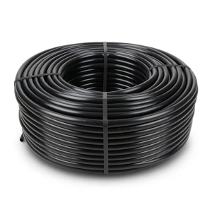 لفة أنابيب HDPE ضغط 20 بار PE 100 قطر خارجي 16 مم SDR 9 أسود