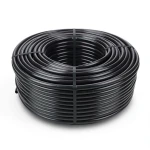 لفة أنابيب HDPE ضغط اسمي 20 بار PE 100، قطر خارجي 20 مم، سماكة 2.3 مم، أسود