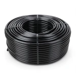 HDPE Coil Pipe Pressure 20 Bar PE 100 Outside Diameter 25 mm SDR 9 Thickness 2.8 mm Black