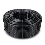 HDPE Coil Pipe Pressure 20 Bar PE 100 Size 32 mm SDR 9 Black Color