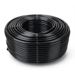 لفة أنابيب بلاستيك HDPE ضغط 20 بار PE 100 قطر 110 مم SDR 9 سماكة 12.3 مم لون أسود