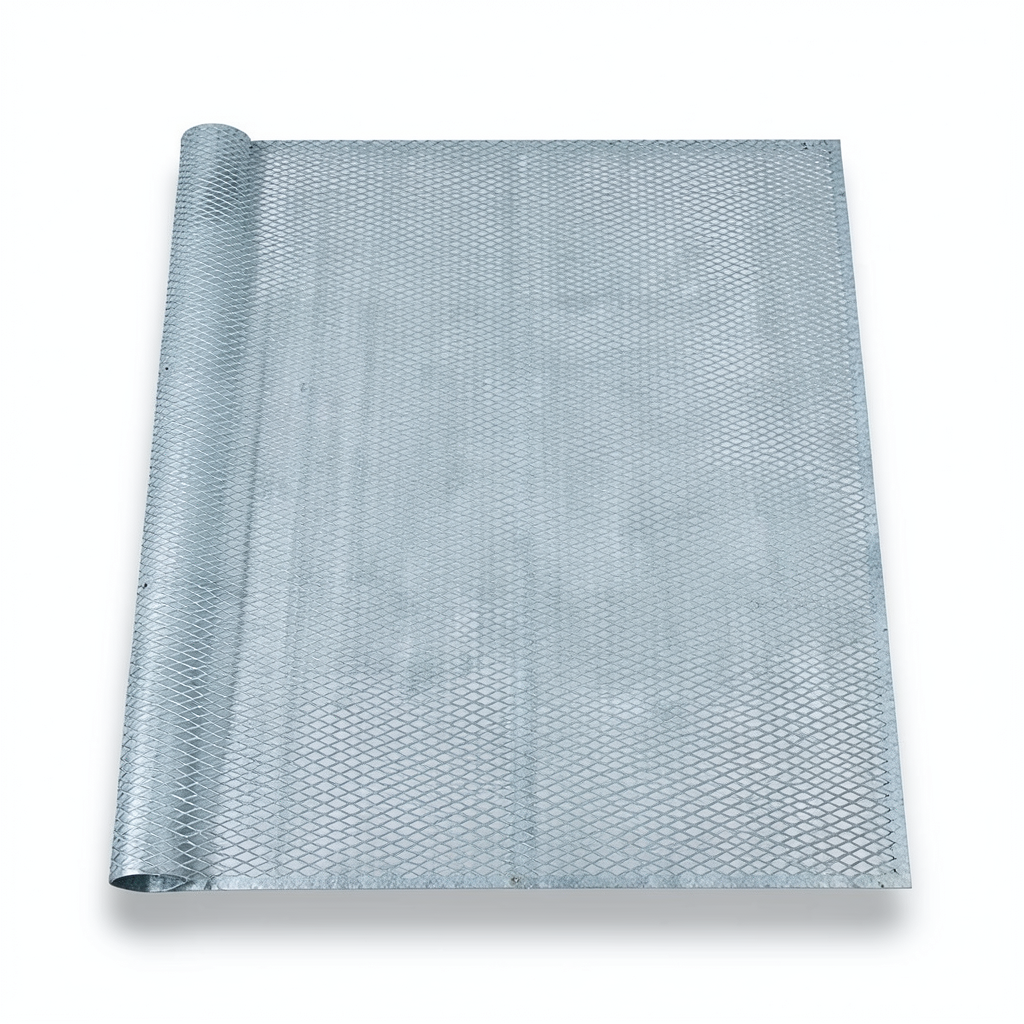 Galvanized Steel Expanded Metal Mesh Thickness 2.3 mm Width 1.22 m Length 7 m