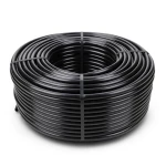 HDPE Coil Pipe Pressure 10 Bar PE 100 Size 32 mm Thickness 1.9 mm Black