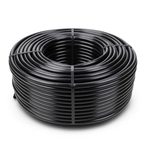 لفة أنابيب HDPE ضغط 10 بار PE 100 قطر 32 مم سمك 1.9 مم لون أسود